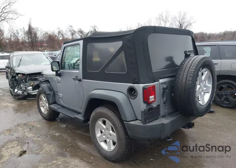 2013 Jeep Wrangler Sport from USA, damaged, VIN 1C4AJWAG8DL614069